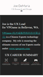 Mobile Screenshot of joedemaria.com